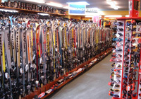 Rental of skis and snowboards